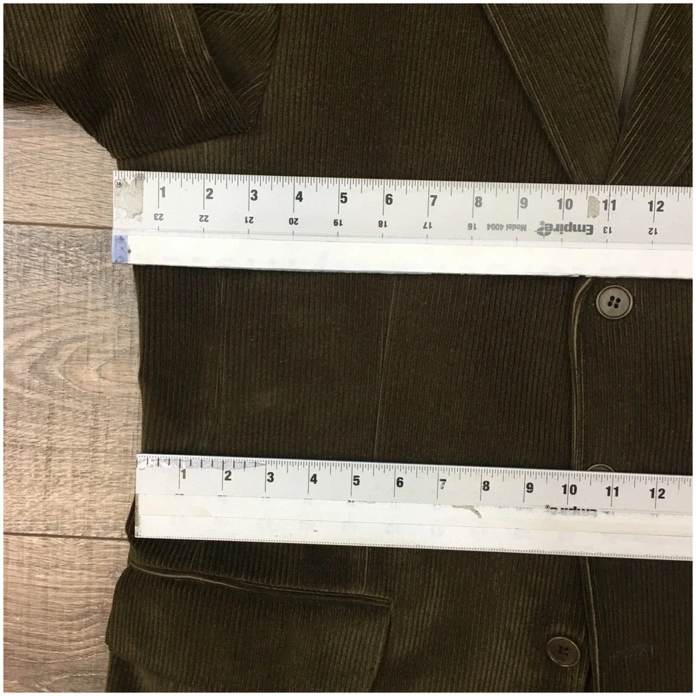 FACONNABLE Mens  Corduroy Blazer Sport Coat Casual Jacket Size‎ 42L Classic Suit
